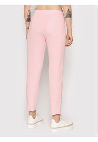 Marella Spodnie dresowe Edipo 37810424 Różowy Regular Fit. Kolor: różowy. Materiał: dresówka, bawełna #5