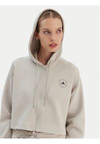 Adidas by Stella McCartney - adidas by Stella McCartney Bluza JX6781 Szary Loose Fit. Kolor: szary. Materiał: bawełna, syntetyk #3