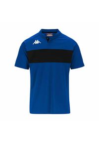Polo Kappa Dalto. Typ kołnierza: polo. Kolor: czarny, niebieski, wielokolorowy. Sport: piłka nożna #1