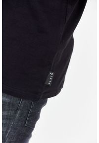 Philipp Plein - PHILIPP PLEIN Czarny t-shirt męski z logo. Kolor: czarny #6