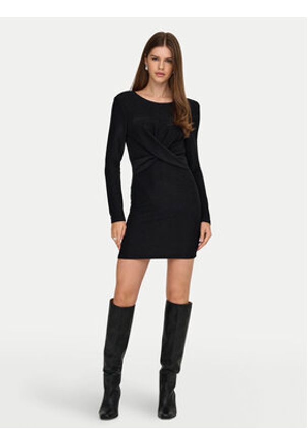 only - ONLY Sukienka koktajlowa Rich 15360278 Czarny Regular Fit. Kolor: czarny. Materiał: syntetyk. Styl: wizytowy