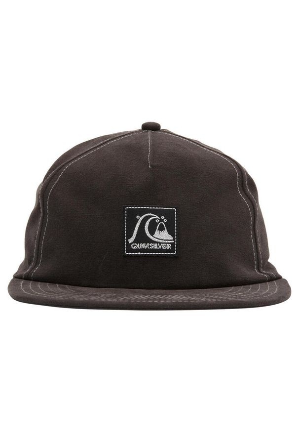 Quiksilver - Czapka strapback dla Mężczyzn HERITAGE Czarny. Kolor: brązowy, zielony, wielokolorowy. Materiał: bawełna