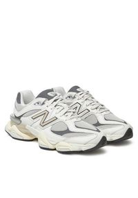 New Balance Sneakersy U9060AGA Beżowy. Kolor: beżowy. Materiał: skóra, zamsz #3