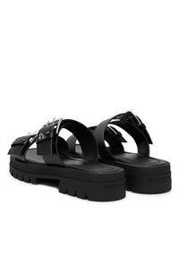 Tommy Jeans Klapki Tjw Buckle Straps Sandal EN0EN02966 Czarny. Kolor: czarny. Materiał: skóra #6