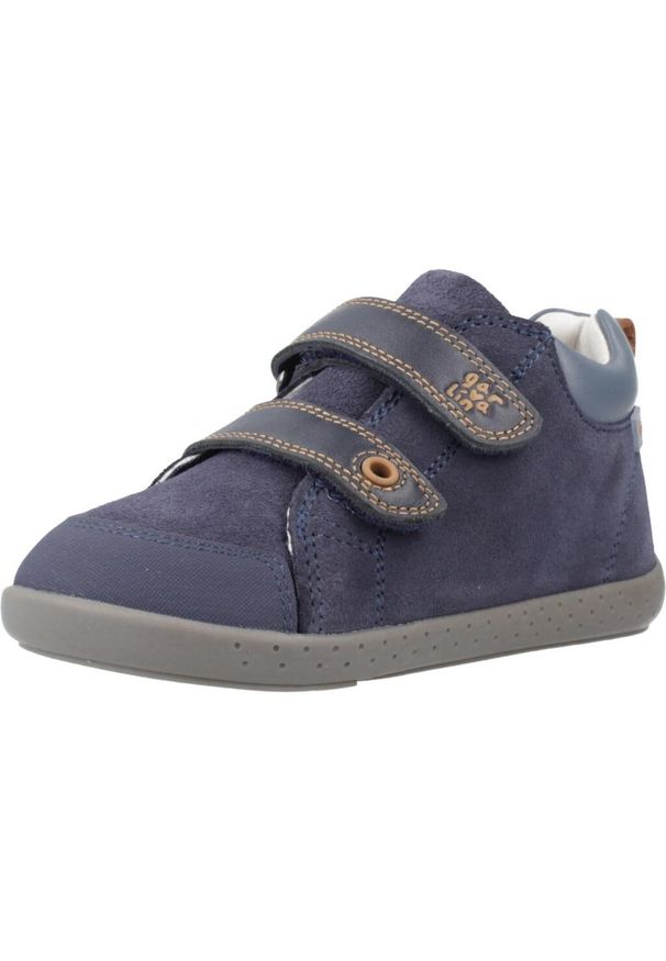 Garvalin - Buty GARVALIN 251308G Niebieski. Kolor: niebieski. Materiał: syntetyk, skóra. Sport: turystyka piesza