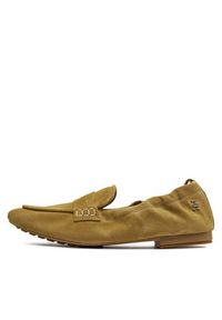 TOMMY HILFIGER - Tommy Hilfiger Lordsy Th Suede Moccasin FW0FW07714 Khaki. Kolor: brązowy #2