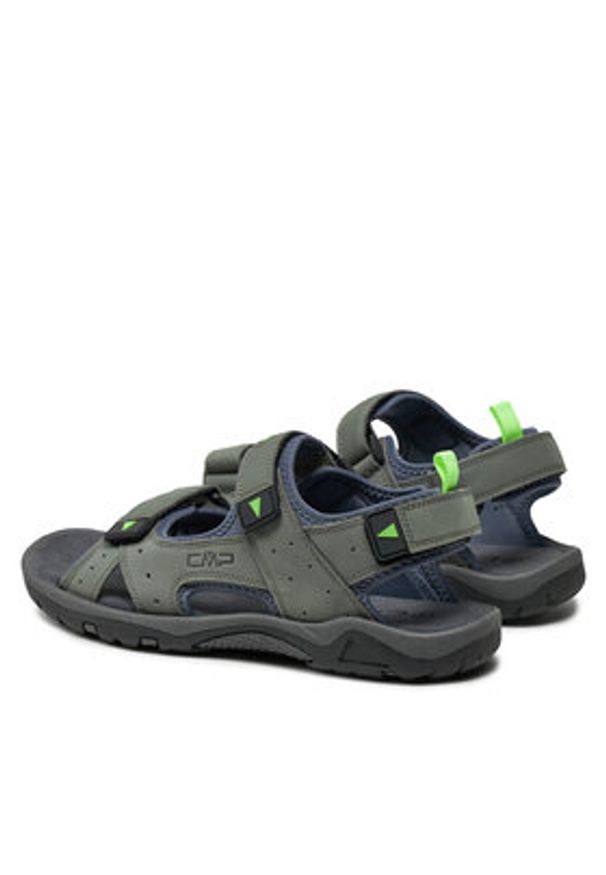 CMP Sandały Almaak Hiking Sandal 38Q9947 Zielony. Kolor: zielony. Materiał: skóra, nubuk