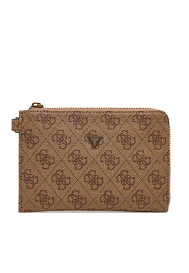 Guess Saszetka 172409 Brązowy. Kolor: brązowy. Materiał: skóra