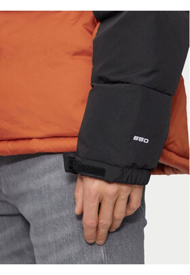The North Face Kurtka puchowa Himalayan NF0A4QYX Pomarańczowy Regular Fit. Kolor: pomarańczowy. Materiał: syntetyk