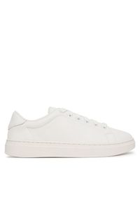 BOSS Sneakersy Kieran 50548110 Biały. Kolor: biały. Materiał: skóra