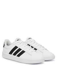 Adidas - adidas Sneakersy Grand Court 3.0 IH1472 Biały. Kolor: biały. Materiał: skóra #5