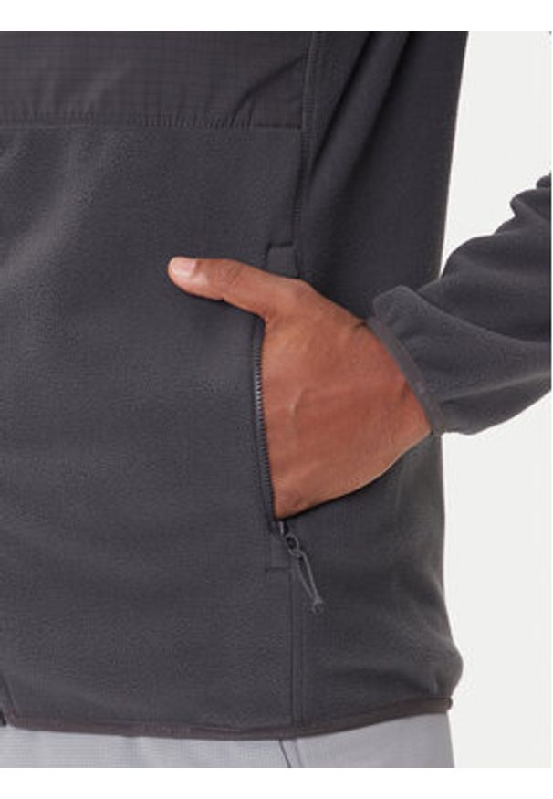 The North Face Polar Glacier NF0A89JG Szary Regular Fit. Kolor: szary. Materiał: syntetyk