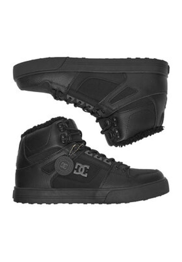 DC Shoes Sneakersy CEO-V5-10118 Czarny. Kolor: czarny. Materiał: skóra