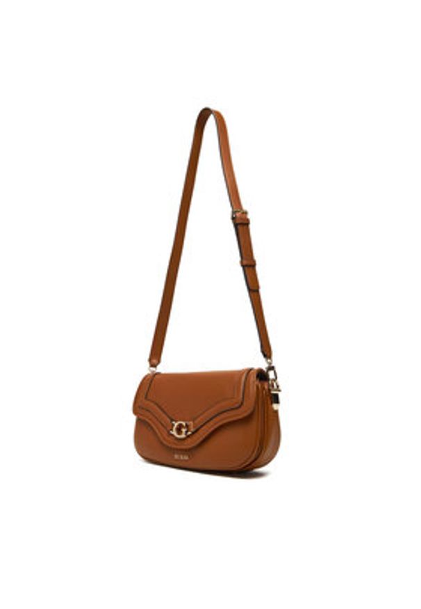 Guess Torebka Dea HWBG79 93200 Brązowy. Kolor: brązowy. Materiał: skórzane
