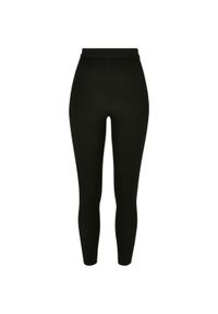 Legginsy damskie Urban Classics Rib Knit GT. Kolor: czarny #1