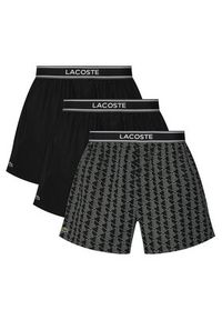 Lacoste Komplet bokserek 7H4972 Czarny. Kolor: czarny. Materiał: bawełna #6