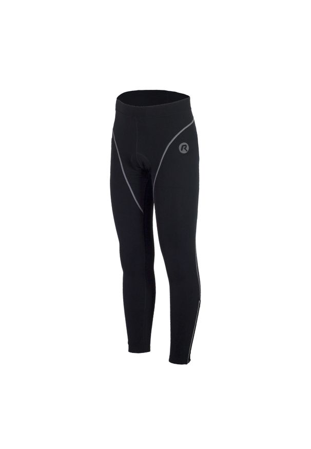 ROGELLI - Spodnie rowerowe męskie Rogelli BARI z wkładką żelową, bez szelek. Kolor: czarny. Sport: kolarstwo