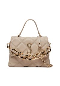Steve Madden Torebka Bworship SM13001060-BNE Beżowy. Kolor: beżowy. Materiał: skórzane