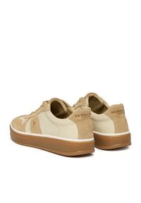 U.S. Polo Assn. Sneakersy EO-HAIRY001W/6LS1 Écru. Kolor: kremowy. Materiał: skóra #3