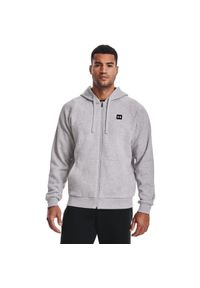 Bluza sportowa męska Under Armour Rival Fleece FZ. Kolor: wielokolorowy, szary. Materiał: poliester, bawełna. Styl: sportowy