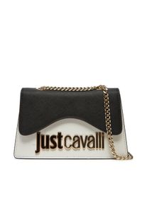 Just Cavalli Torebka 78RA4BB7 ZS766 Biały. Kolor: biały. Materiał: skórzane