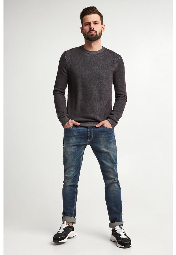 Sweter męski wełniany Marius JOOP!. Materiał: wełna
