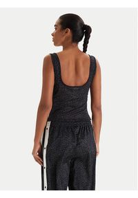 Adidas - adidas Top KD2838 Czarny Slim Fit. Kolor: czarny. Materiał: syntetyk #4