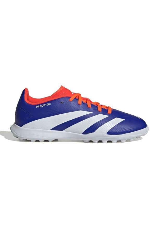 Adidas - Buty piłkarskie adidas Predator League Tf IF6413 niebieskie. Zapięcie: sznurówki. Kolor: niebieski. Materiał: syntetyk, guma. Sport: piłka nożna