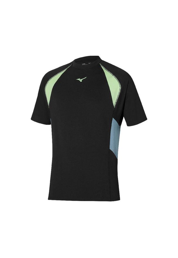 T-shirt Mizuno Athletics Oversize Tee. Kolor: czarny