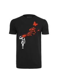 Urban Classics - T-shirt urban classic banky butterfly. Kolor: czarny #1