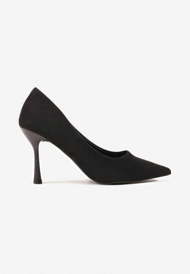 Born2be - Czarne Szpilki Vices ze Skórzaną Wkładką Afurriva. Okazja: na co dzień. Kolor: czarny. Materiał: skóra. Obcas: na szpilce. Styl: casual, elegancki
