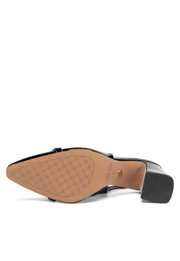 Nine West Sandały PD0023-01 Czarny. Kolor: czarny. Materiał: syntetyk, materiał