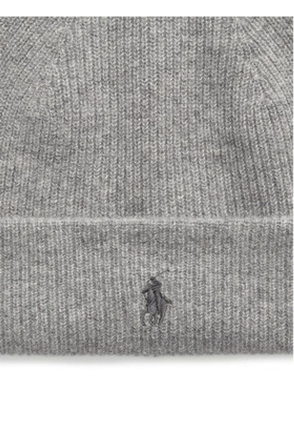 Polo Ralph Lauren Czapka 710920660002 Szary. Kolor: szary. Materiał: materiał, kaszmir