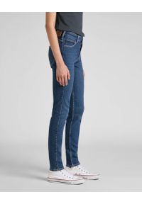 Lee - LEE FOREVERFIT DAMSKIE SPODNIE JEANSOWE JEANSY DARK SUBTLE WORN L32SOVPE #5