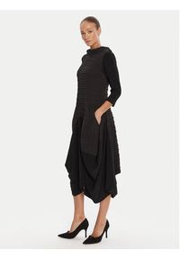 Joseph Ribkoff Sukienka codzienna 253085 Czarny Slim Fit. Okazja: na co dzień. Kolor: czarny. Materiał: syntetyk. Typ sukienki: proste. Styl: casual #5