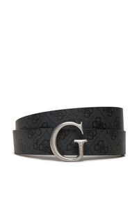 Guess Pasek Męski BMGILO P4235 Czarny. Kolor: czarny. Materiał: skóra #1