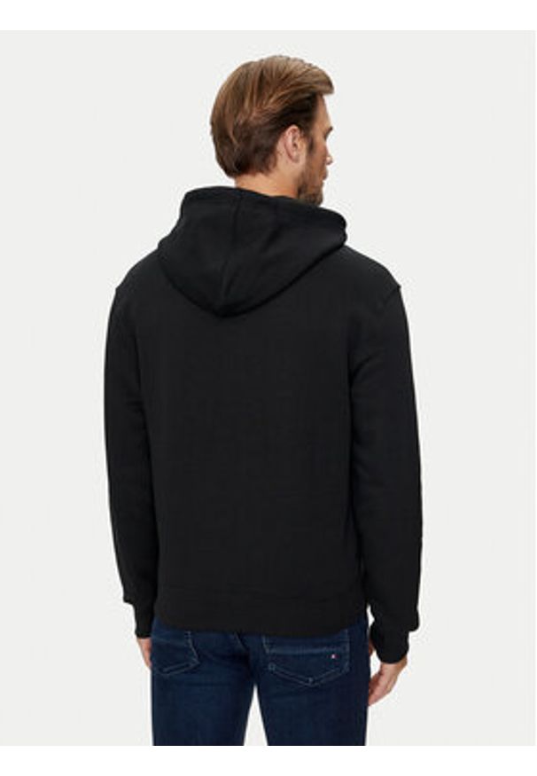 Guess Jeans Bluza M4YQ27 K9V31 Czarny Classic Fit. Kolor: czarny. Materiał: bawełna