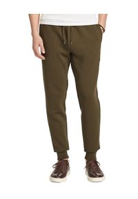 Ralph Lauren - RALPH LAUREN - Zielone spodnie dresowe. Kolor: zielony. Materiał: dresówka
