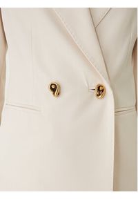 Marella Marynarka Tropico 2613041121 Biały Regular Fit. Kolor: biały. Materiał: syntetyk #5