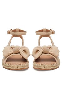 DeeZee Espadryle LE601-107 Beżowy. Kolor: beżowy. Materiał: materiał #3