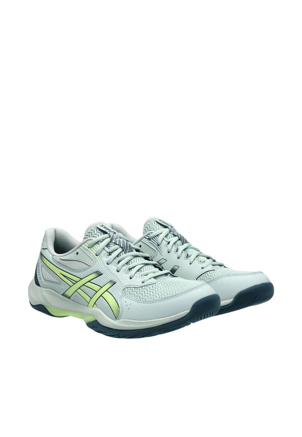 Buty męskie Asics Gel-Rocket 12. Kolor: zielony. Sport: piłka ręczna, siatkówka