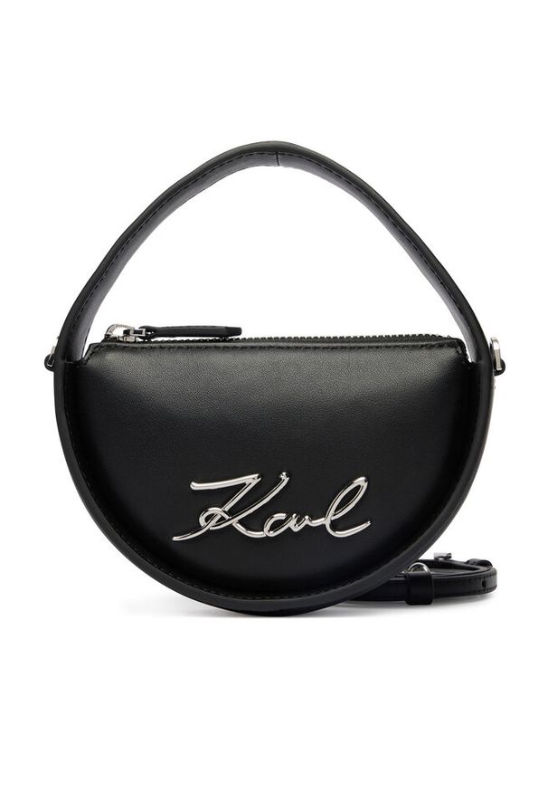 Karl Lagerfeld - Torebka KARL LAGERFELD. Kolor: czarny