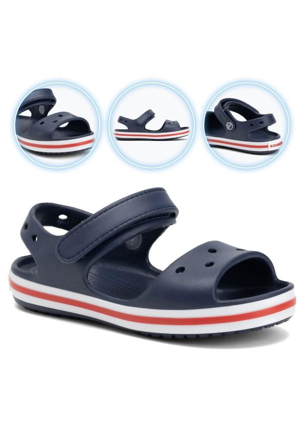 Sandały dziecięce AQUASTIC Sandi Jr. Kolor: niebieski. Styl: sportowy