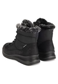 Rieker Botki L7742-00 Czarny. Kolor: czarny. Materiał: materiał #7