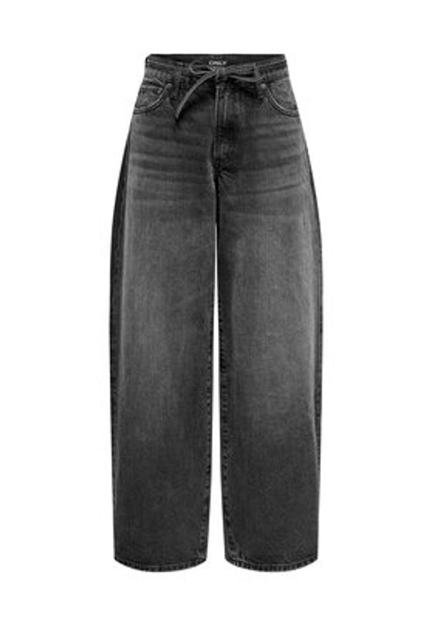 only - ONLY Jeansy Gianna 15347094 Czarny Balloon Fit. Kolor: czarny