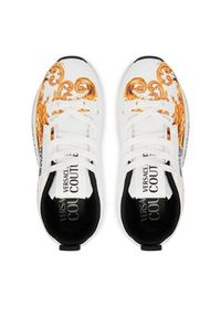 Versace Jeans Couture Sneakersy 80VA3SAA ZSE00 Biały. Kolor: biały. Materiał: materiał #5