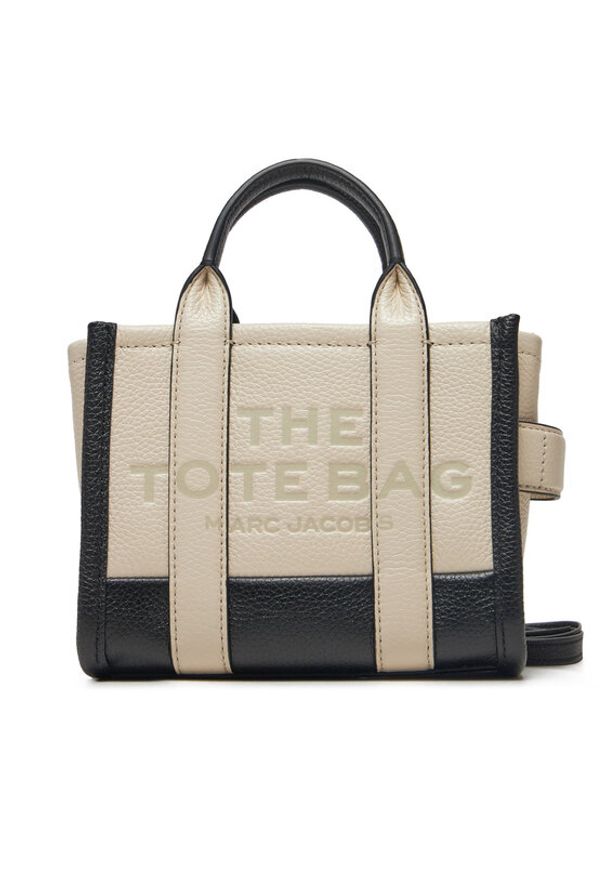 MARC JACOBS - Marc Jacobs Torebka The Colorblock Tote Bag 2S4HCR065H02 Beżowy. Kolor: beżowy. Materiał: skórzane