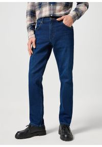 Wrangler - WRANGLER MĘSKIE SPODNIE JEANSOWE GREENSBORO SUNSET RINSE 112357414