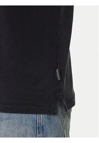 Napapijri Polo Elbas NP0A4GDL Czarny Regular Fit. Typ kołnierza: polo. Kolor: czarny. Materiał: bawełna #2