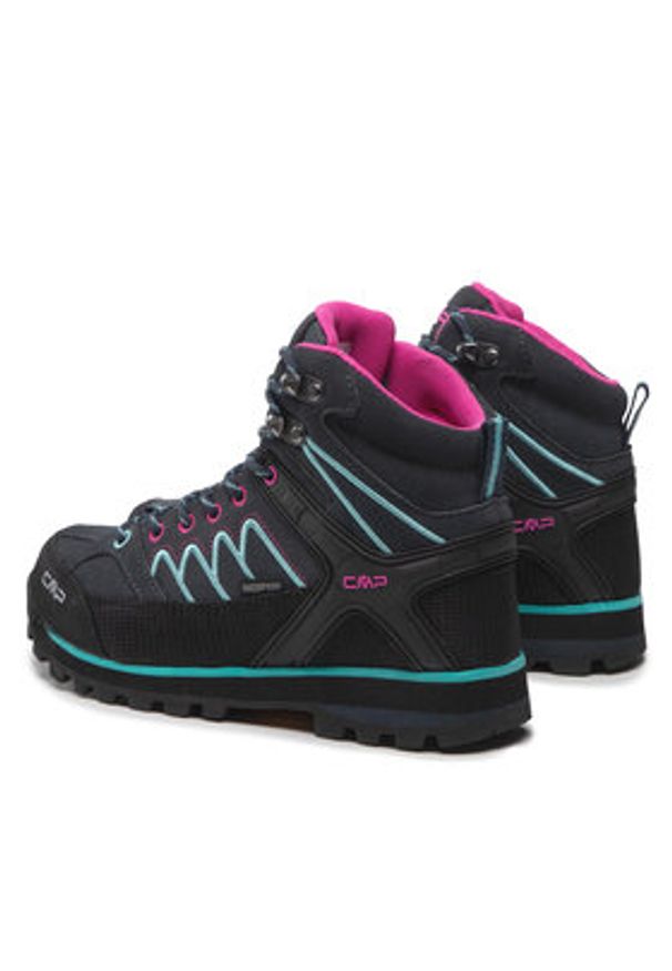 CMP Trekkingi Moon Mid Wmn Trekking Shoe Wp 31Q4796 Szary. Kolor: szary. Materiał: zamsz, skóra